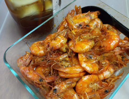 Shrimp in Garlic Sauce
